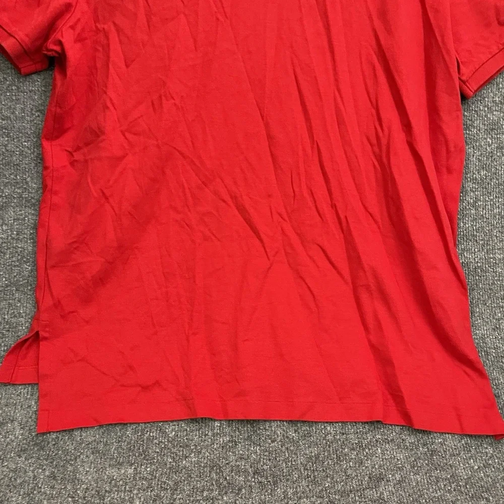 Polo Ralph Lauren Polo Shirt Mens Sz XL Pima Soft Golf Short Sleeve Red